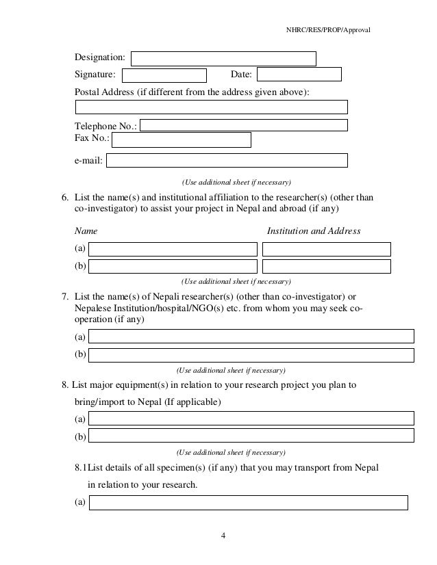 Approval Letter To Conduct Research In Hospital - Letter