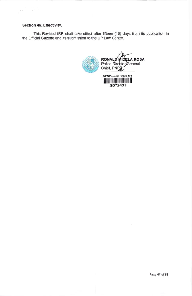 RA 10591 IRR 2018 PDF ra-10591-irr-2018-pdf
