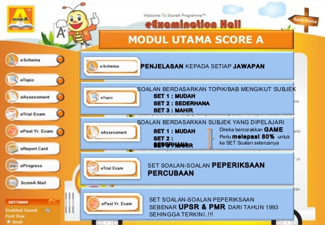 Online Education - Malay Slide