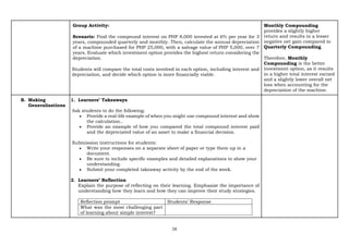 Comprehensive Grade 10 Mathematics Lesson on Compound Interest and ...