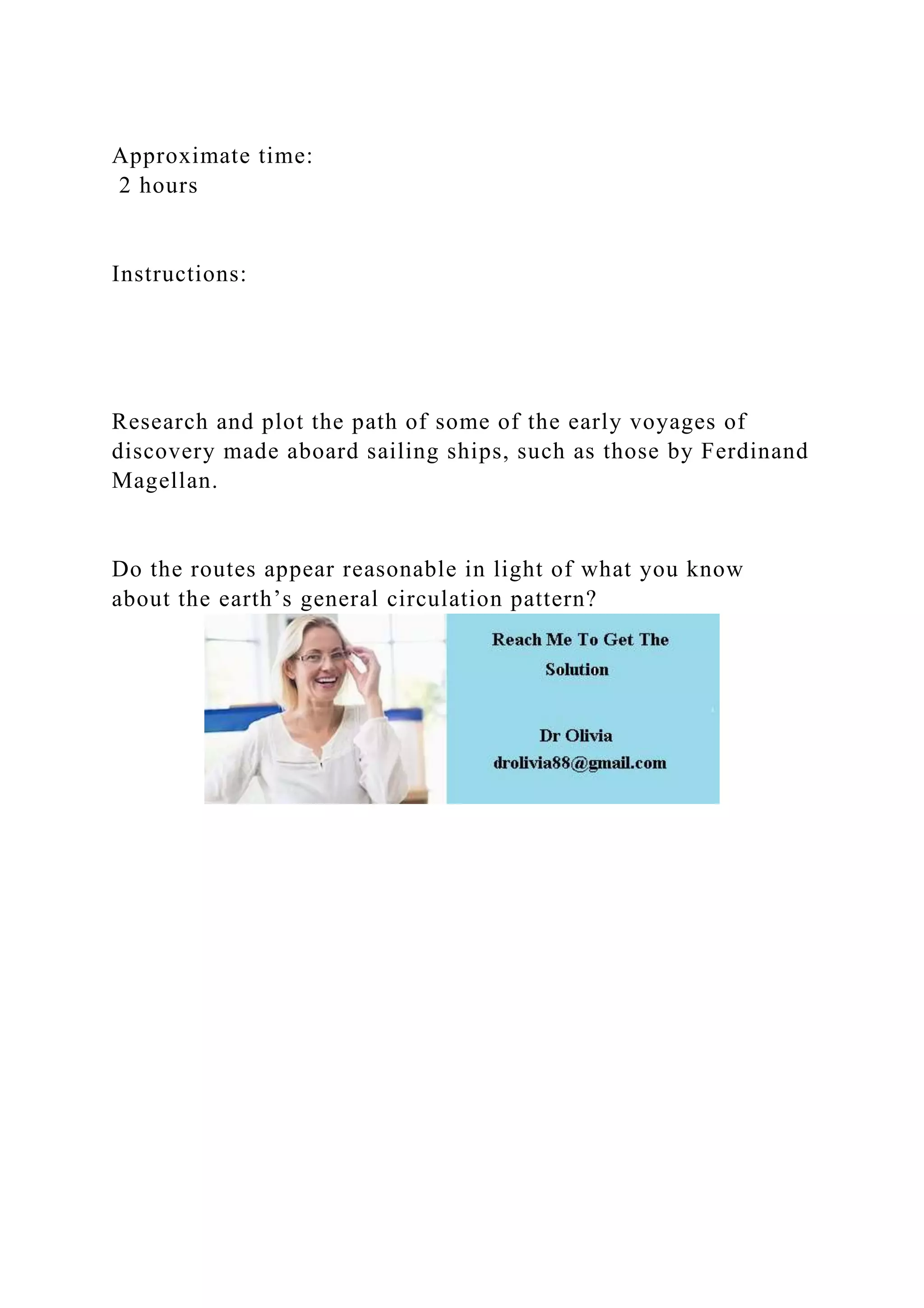 Approximate time 2 hours InstructionsResearch an.docx