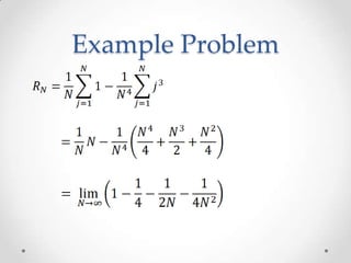 Example Problem
 
