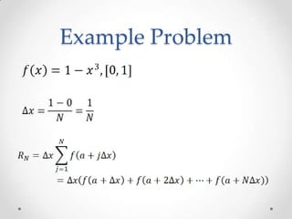 Example Problem
 