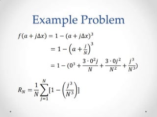 Example Problem
 