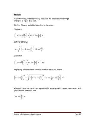 Approximating the trisection of an angle | PDF