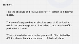 Approximation and Error Computation.pptx