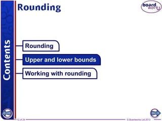 © Boardworks Ltd 201312 of 24
 