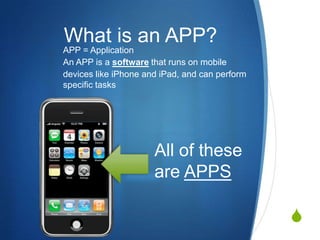 What are APPS? | PPT