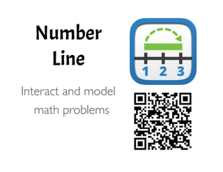 Number
Line
!
Interact and model
math problems 
 