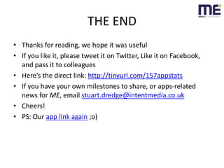 THE END<br />Thanks for reading, we hope it was useful<br />If you like it, please tweet it on Twitter, Like it on Faceboo...