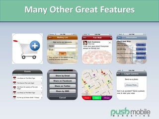 Many Other Great Features
 