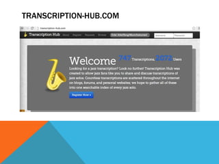 TRANSCRIPTION-HUB.COM
 