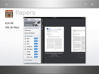 Papers
$14.99
iOS (& Mac)
 