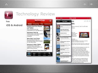 Technology Review
free

iOS & Android
 