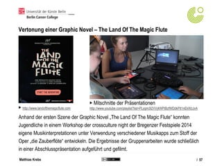 Matthias Krebs
Vertonung einer Graphic Novel – The Land Of The Magic Flute
Anhand der ersten Szene der Graphic Novel „The ...