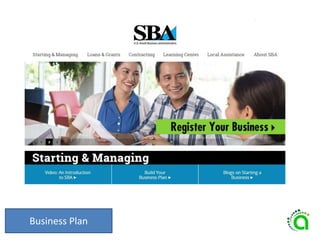 Business Plan
 