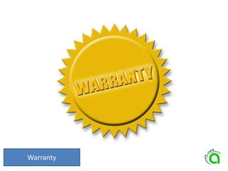 Warranty
 