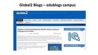 Global2 Blogs – edublogs campus
 
