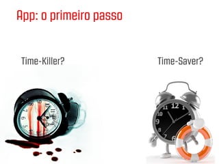 App: o primeiro passo


Time-Killer?            Time-Saver?
 