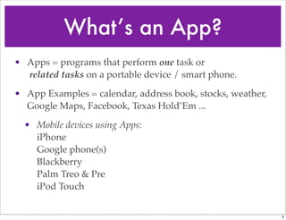 It's all about the Apps! | PPT