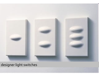 designer light switches 