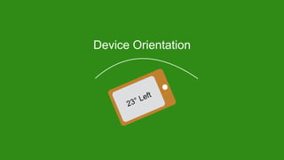 Device Orientation
 