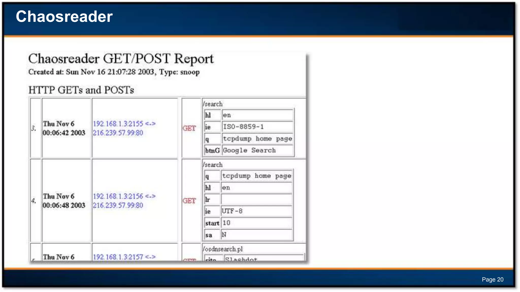 Chaosreader

Page 20

 