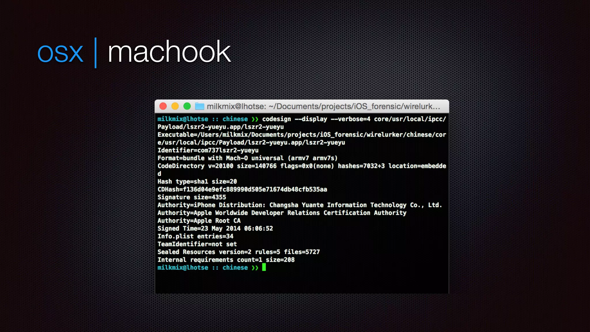 osx | machook