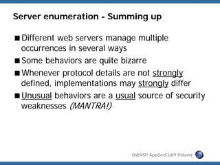 Http Parameter Pollution, a new category of web attacks