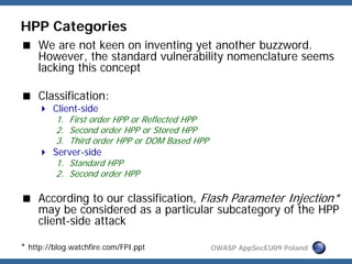 Http Parameter Pollution, a new category of web attacks