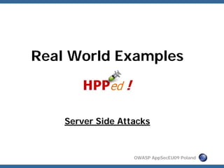 Http Parameter Pollution, a new category of web attacks