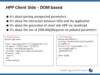 Http Parameter Pollution, a new category of web attacks
