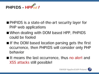 Http Parameter Pollution, a new category of web attacks