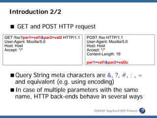 Http Parameter Pollution, a new category of web attacks