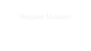 Request Mutation
 