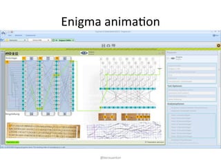 Enigma 
animaKon 
@kerouanton 
 