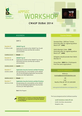 Appsec training gme | PDF
