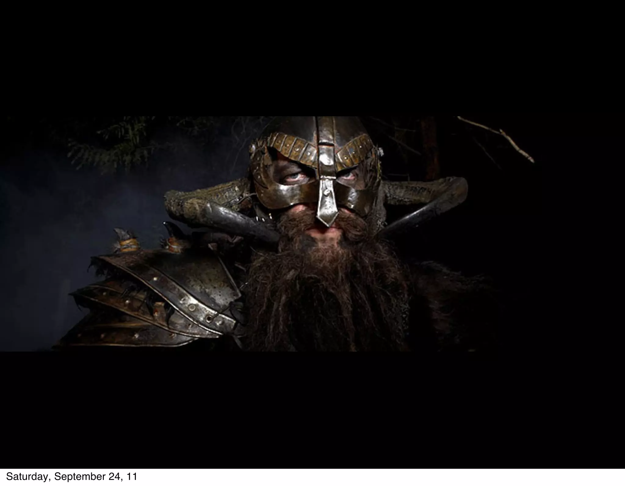 Saturday, September 24, 11
 