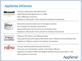 The User EnvironmentPersonality Store for JohnJohn’s Policy:User RightsApplication AccessDrive / Printer AccessInstallation AccessDesktop SetupJohn’s Personalization:Desktop CustomizationsApplication Customizationse.g. Wallpaper, language settings, email signaturesJohn’s Applications:Non-packaged appsNon-corporate appsBrowser plug-insAll stored independent of the corporate desktop and provisioned as needed across any delivery mechanism and into any Windows OS.