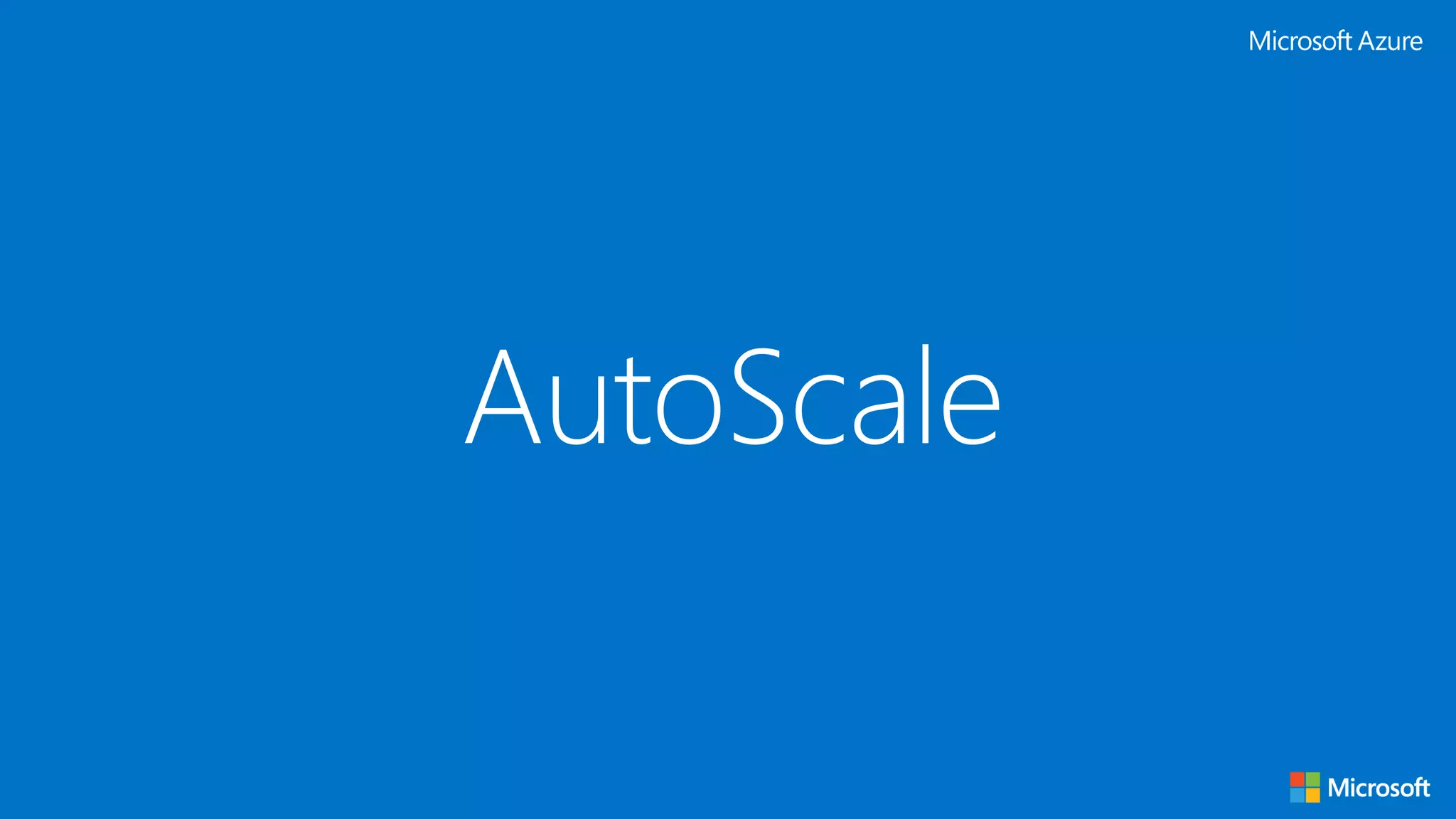 AutoScale
 