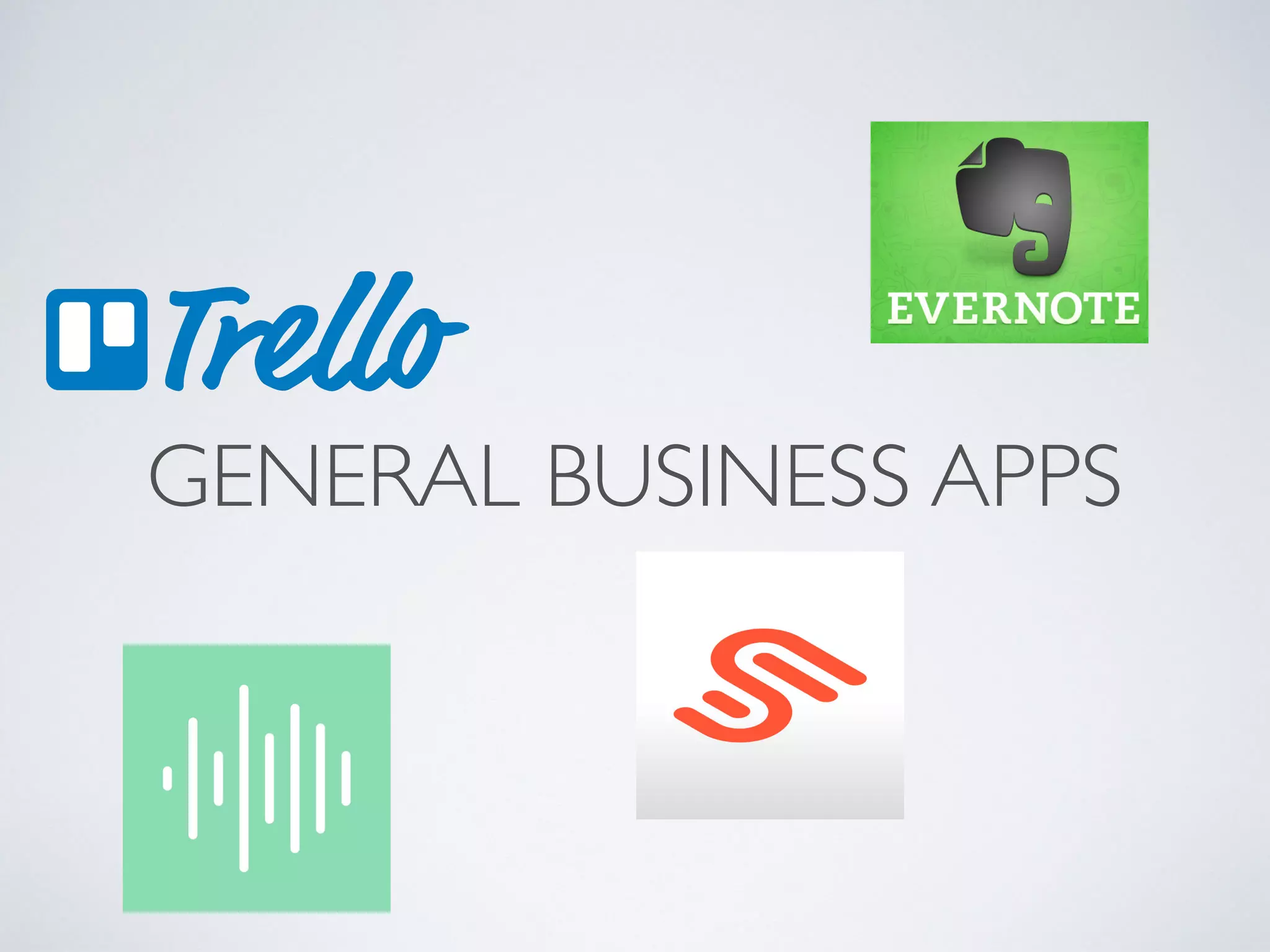 GENERAL BUSINESS APPS
 