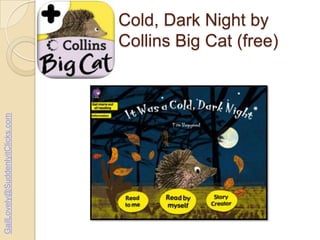 GailLovely@SuddenlyitClicks.com

Cold, Dark Night by
Collins Big Cat (free)

 