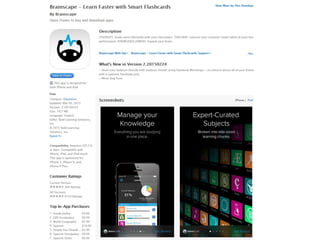 Apps for learning | PPT