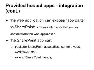 Apps for SharePoint 2013 | PPT