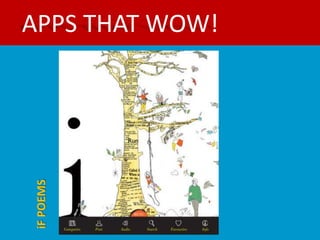 APPS THAT WOW!
iF POEMS
 