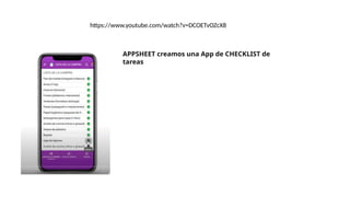 Appsheet code for iphone CHECKLIST version 5.pptx