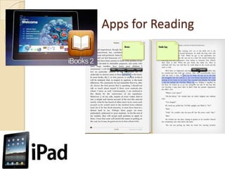 Apps for Reading
 