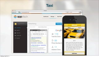 Taxi
Monday, April 29, 13
 