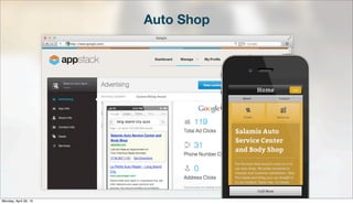 Auto Shop
Monday, April 29, 13
 