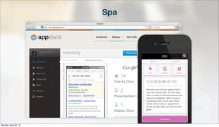 Spa
Monday, April 29, 13
 